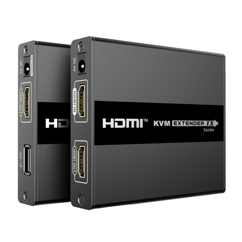 Extensor Hdmi com Kvm - Emissor e Receptor - Alcance 60 M - Sobre Cabo Utp Cat 6 - Até 1080p@60hz - 