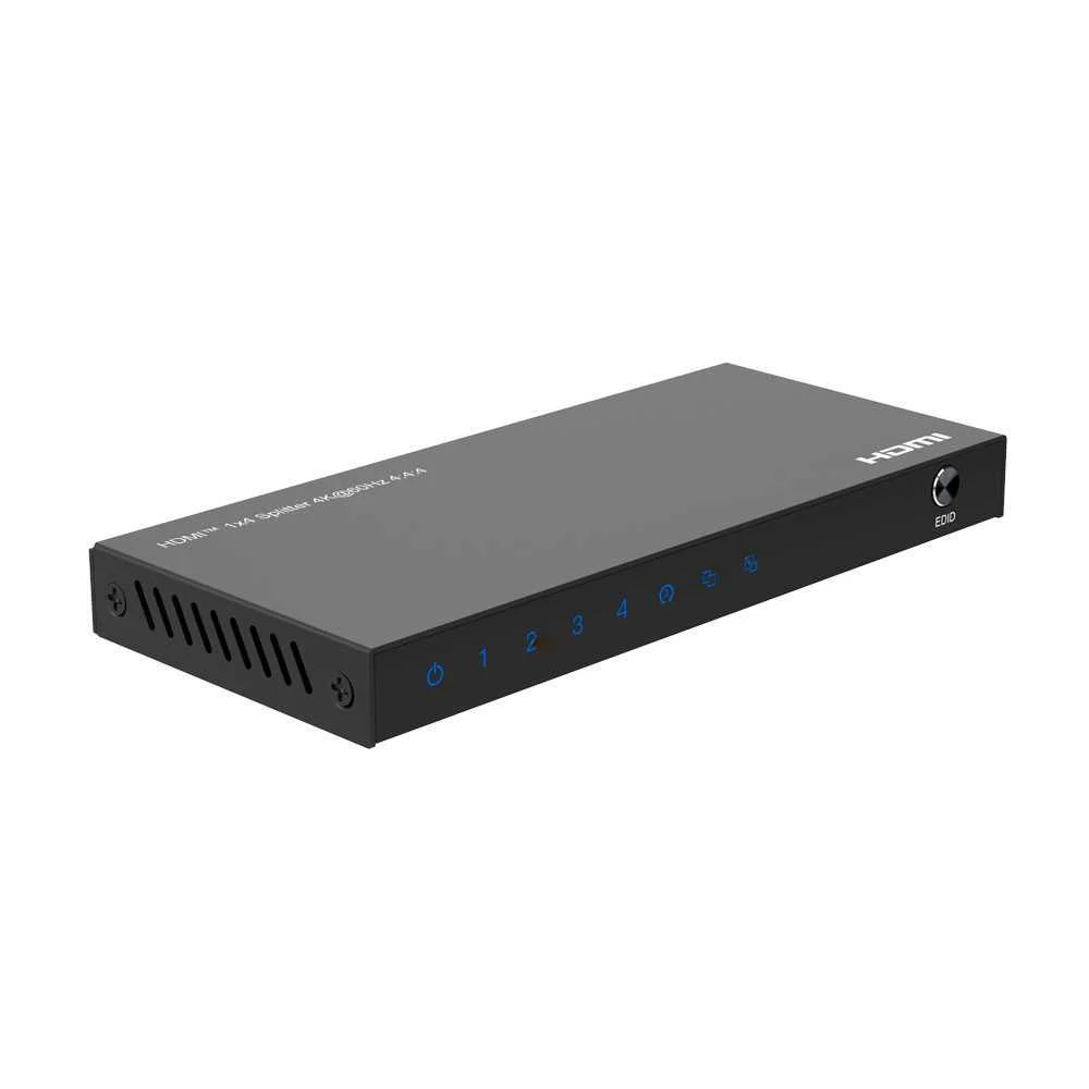 Splitter Hdmi  - 1 Entrada - 4 Sa&iacute;das - Resolu&ccedil;&atilde;o.