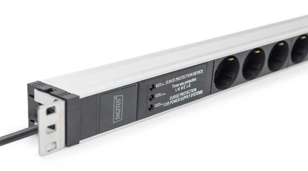 DIGITUS DN-95432 PDU 6 TOMADA(S) CA 1U