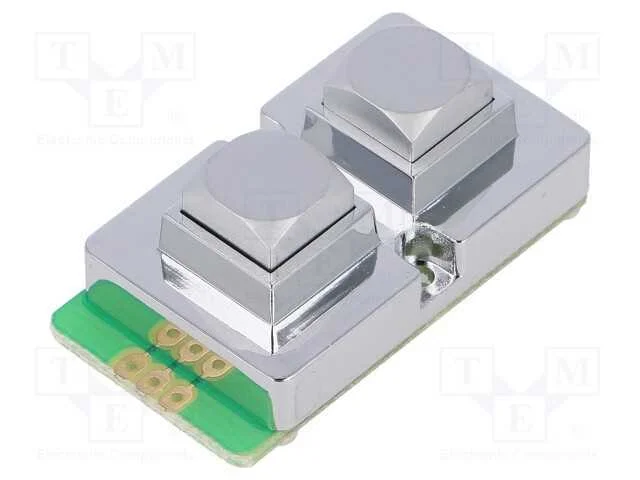 De teclado, Quant.de bot: 2, metal, 200mO, 1,5N, .