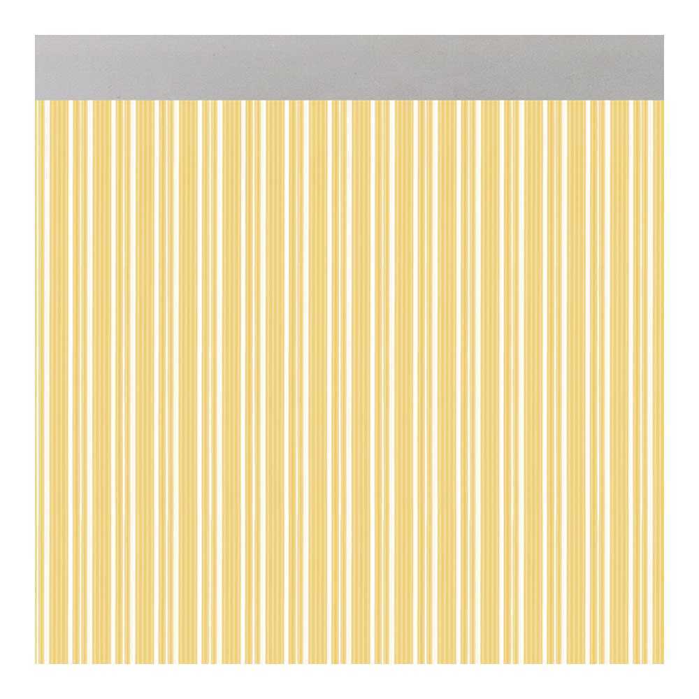 Cortina Per Porta Modelo "Ferrara" Transparente Mel 90x210cm M63112 Acudam