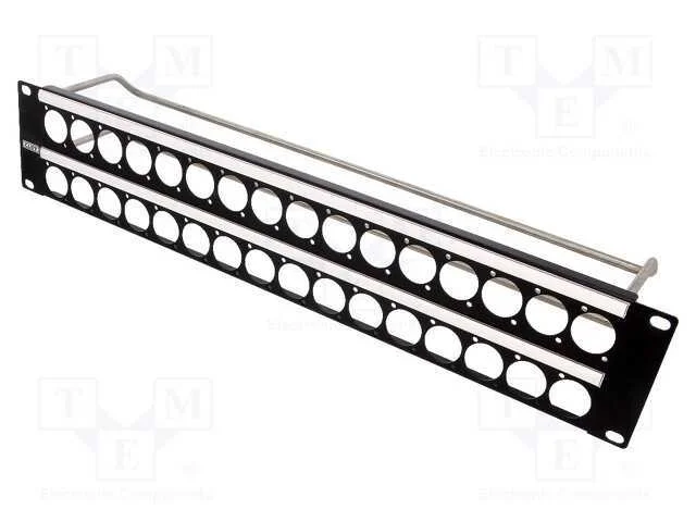 Adaptador de Montagem, Patch Panel, Rack, Roscado, 19x24mm, 19