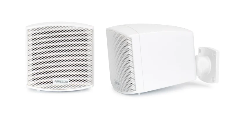 Conjunto De 2 Colunas 2" 25W Maximo Branco