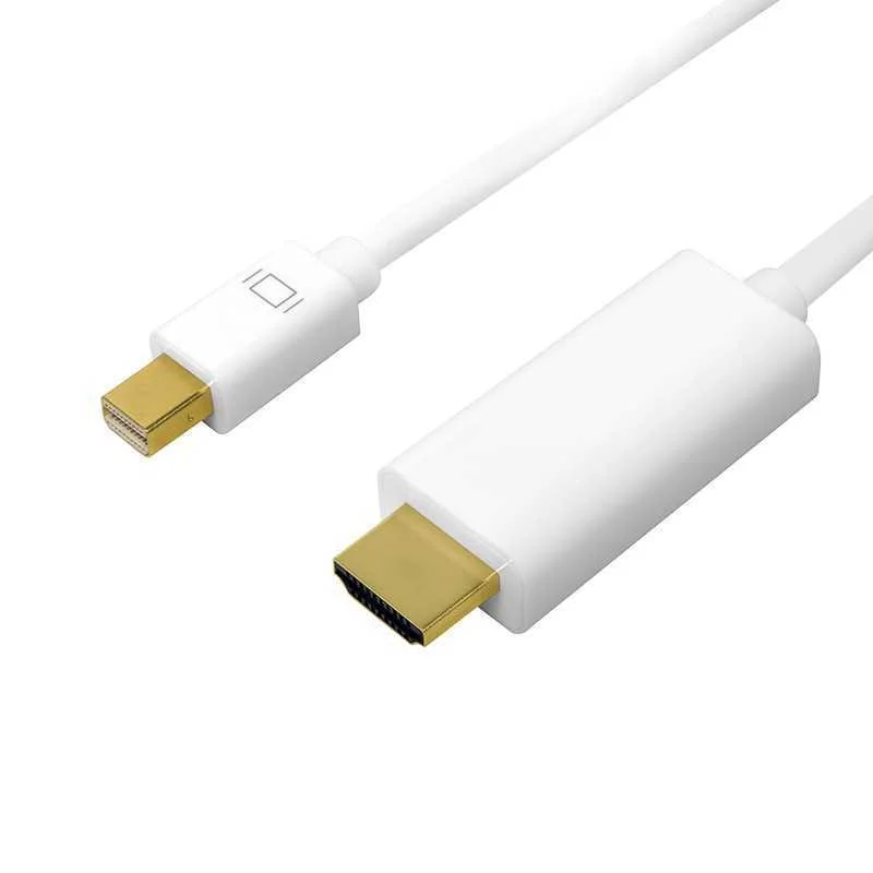 Logilink 4k Mini Displayport-Kabel Dp 1.2 Zu Hdmi 1.4 5m Wei