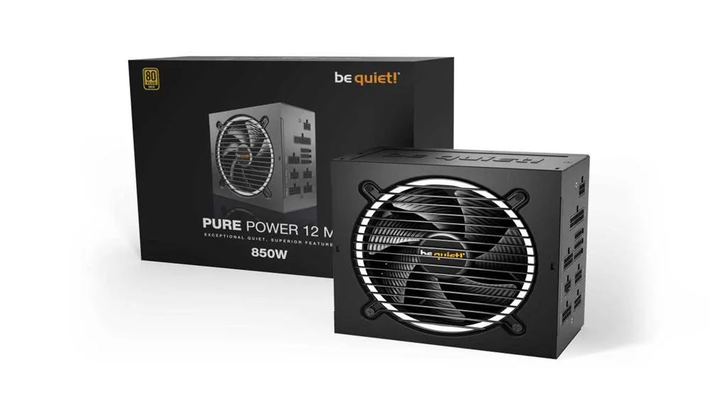 Fonte de Alimentação Pure Power 12 M 850W 80 Plus.
