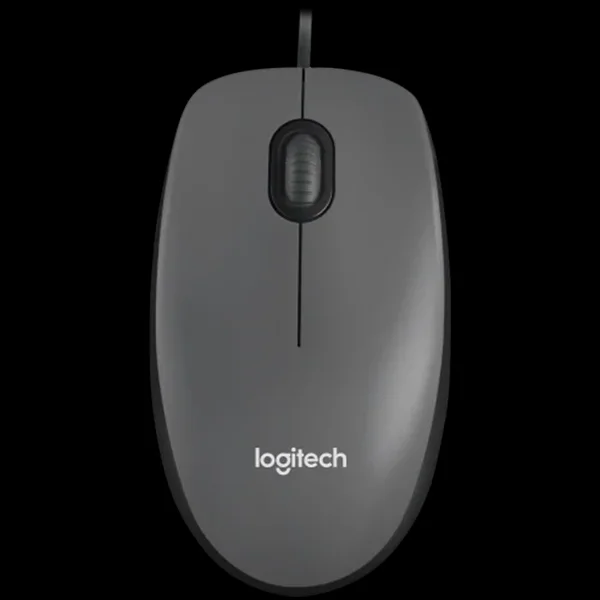 Ratón Logitech M100/ Hasta 1000 Dpi/ Negro