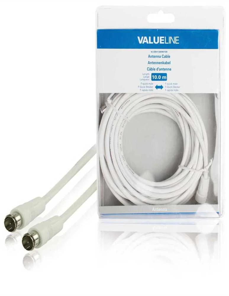 Cable de Antena F Rápido Macho - F Rápido Macho D.
