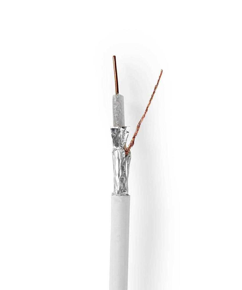 Nedis Csbg4050wt250 Cabo Coaxial Branco