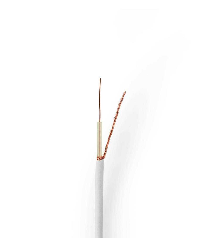 Cable Coaxial En Bobina | Mini Coaxial | 75 Ohm | Apantallado Simple | Eca | 100.0 M | Coaxial | Pvc