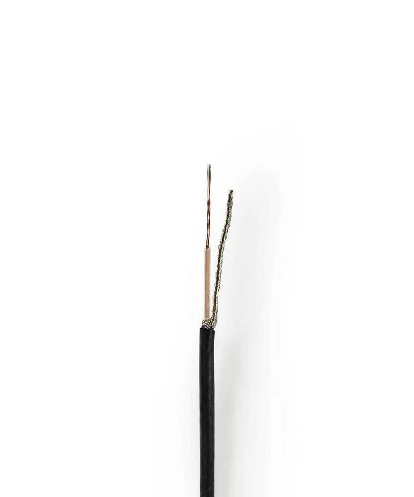 Nedis Csbr0210bk1000 Cabo Coaxial 100 M Preto