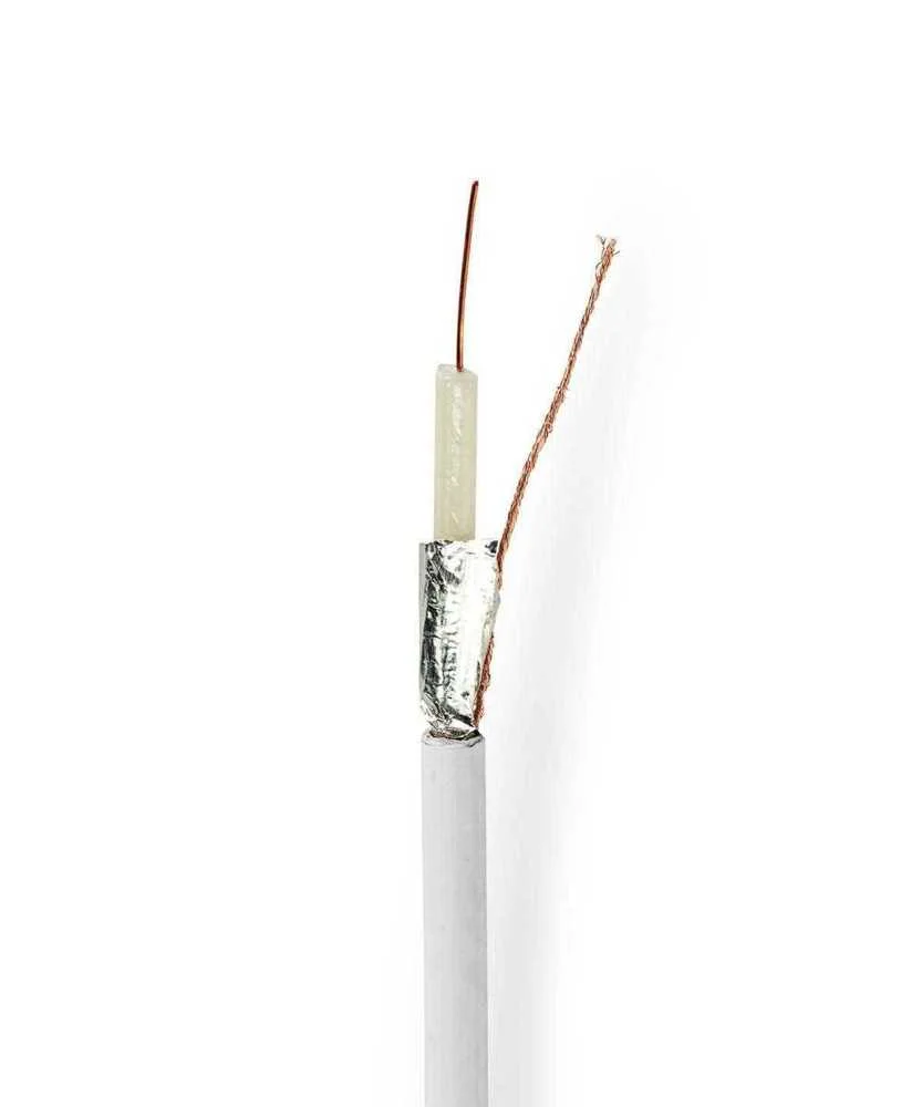 Nedis Csbr4020wt1000 Cabo Coaxial 100 M Branco