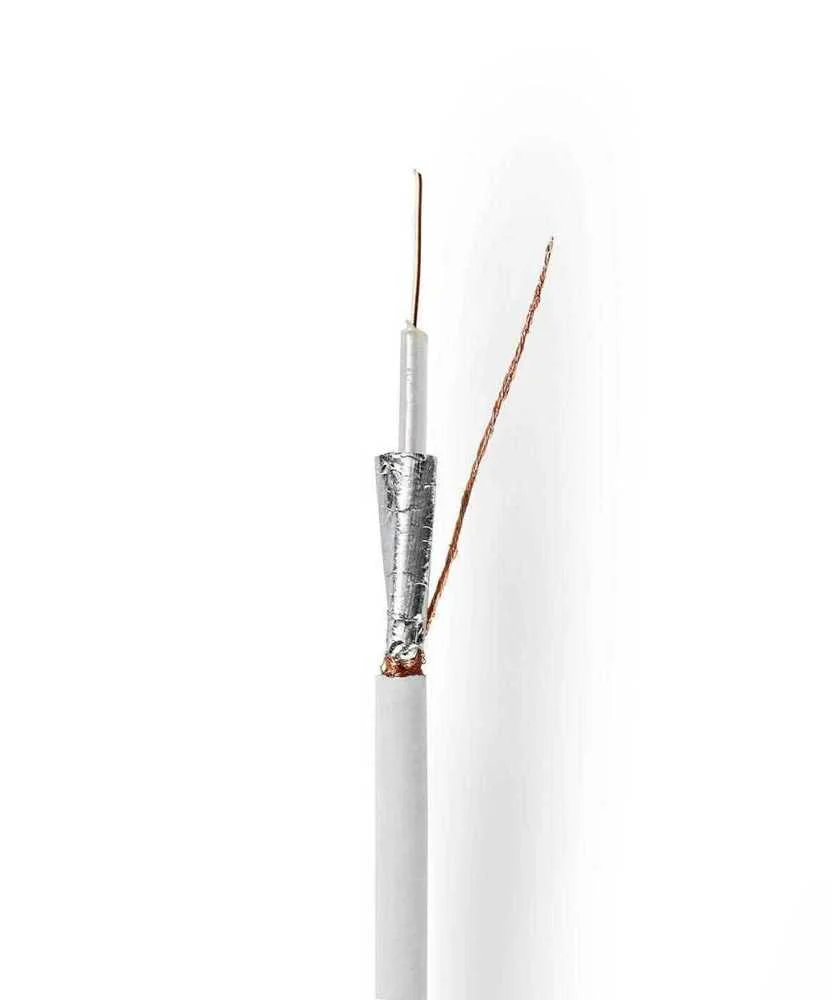 Nedis Csbr4030wt1000 Cabo Coaxial Rg-59/U 100 M B.