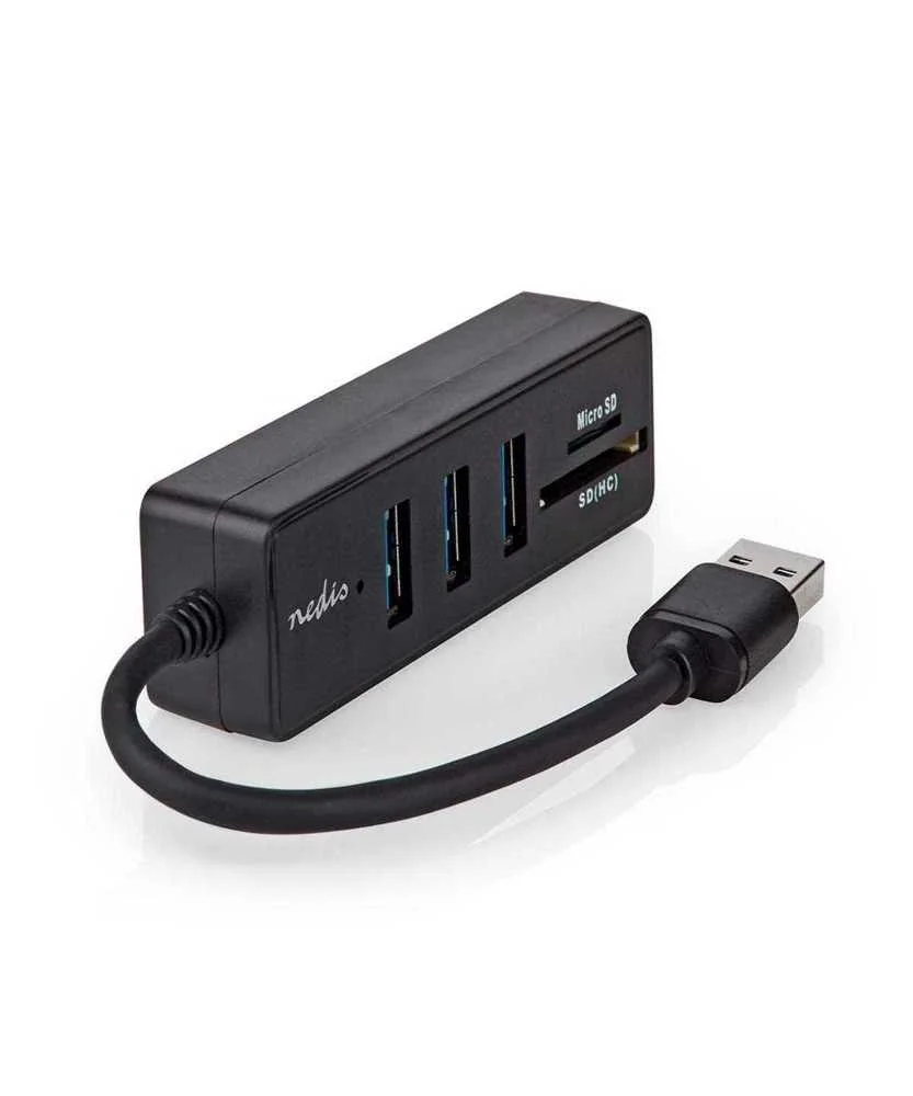 Nedis Ccgb61250bk01 Hub de Interface Usb 3.2 Gen .