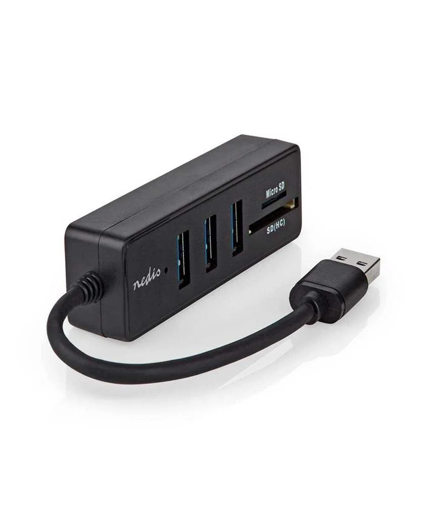 Nedis Ccgb61250bk01 Hub de Interface Usb 3.2 Gen .