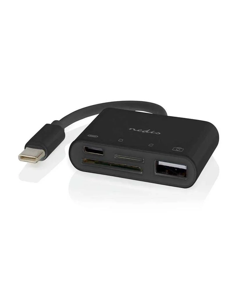 Nedis Ccgb64780bk01 Hub de Interface Usb 2.0 Type.