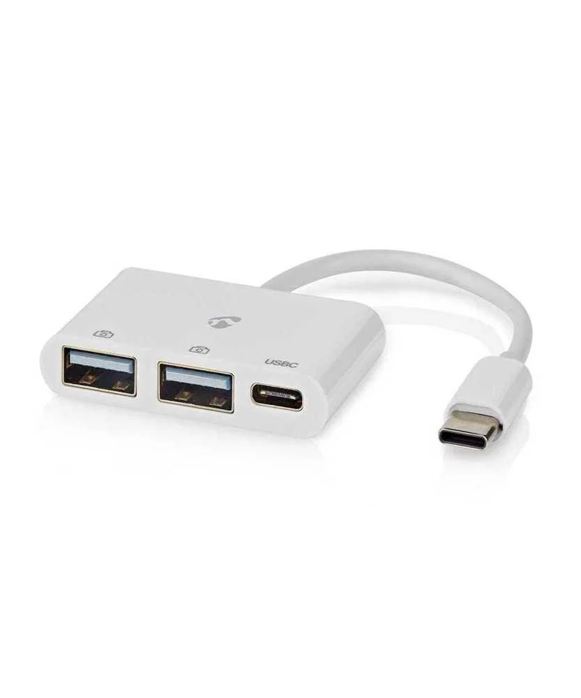 Nedis Ccgb64785wt01 Hub de Interface Usb 2.0 Type.