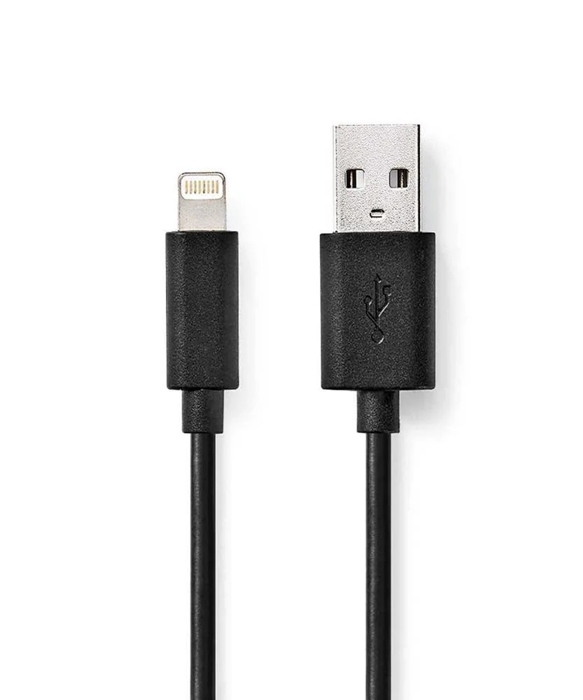 Nedis Ccgl39300bk20 Cabo Lightning 2 M Preto