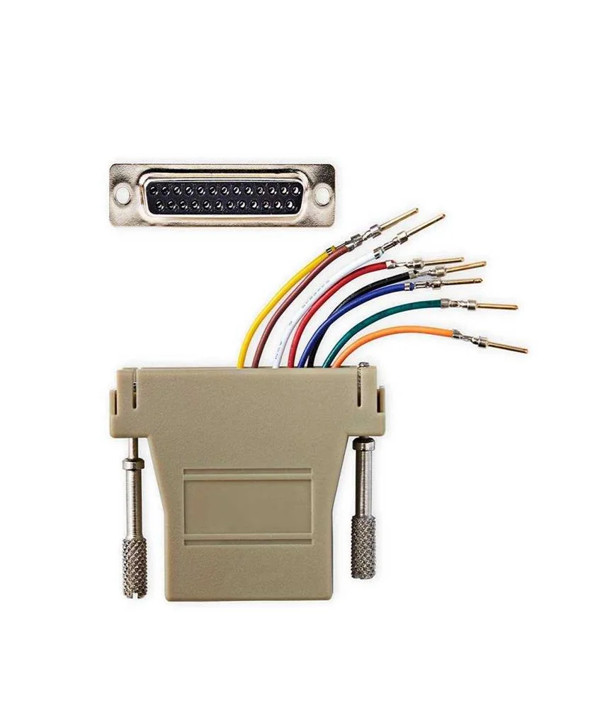 Nedis Ccgb52822iv Cabo de S&eacute;rie Marfim Db-25 Rj-45