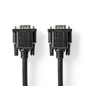 Cable Vga  Vga Macho  Vga Hembra  Niquelado  Reso.