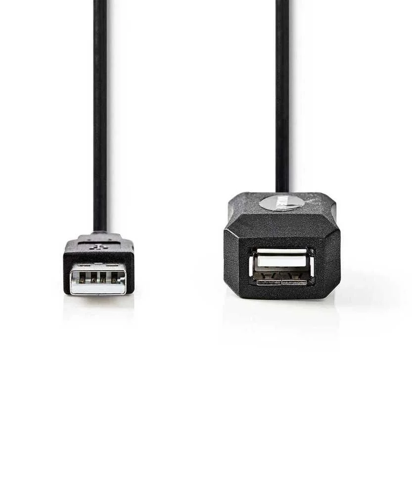 Cable Usb Activo  Usb 2.0  Usb-A Macho  Usb-A Hem.