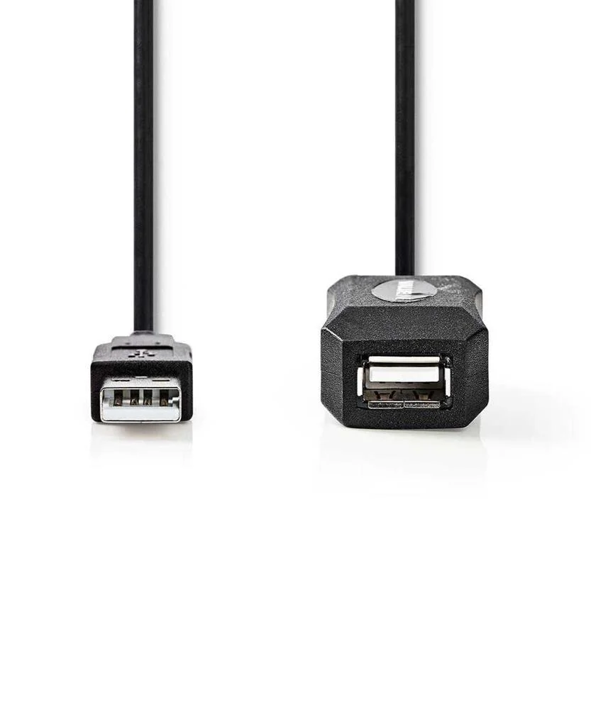 Cable Usb Activo  Usb 2.0  Usb-A Macho  Usb-A Hem.