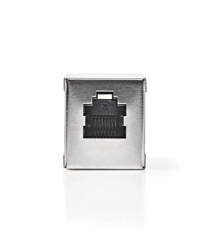 Acoplador de Red  Cat6  Blindado  Rj45 Hembra  Rj.