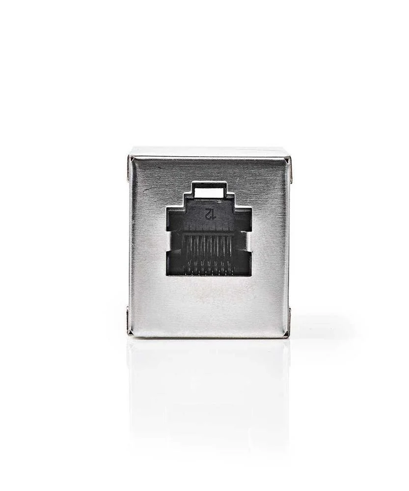 Acoplador de Red  Cat6  Blindado  Rj45 Hembra  Rj.