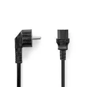 Cable Alimentación  Conector Alimentación Macho  .