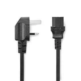 Nedis Cegl11100bk20 Cabo de Energia Preto 2 M Fic.