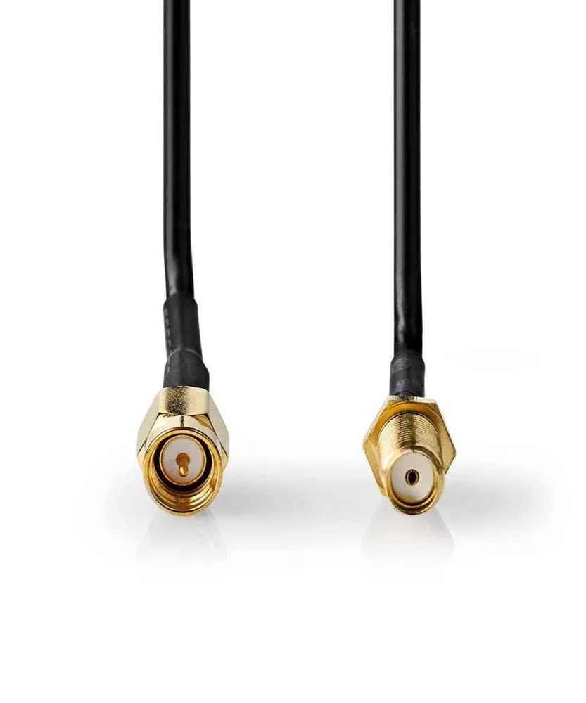 Nedis Csgb02010bk30 Cabo Coaxial 3 M Sma Preto