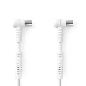 Nedis Csgb40120wt100 Cabo Coaxial 10 M Iec Branco