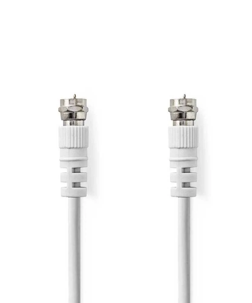 Nedis Csgl41000wt10 Cabo Coaxial 1 M Tipo F Branco