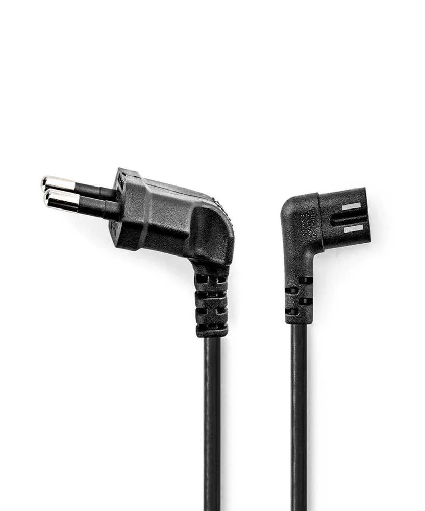 Cable Alimentación  Euro Masculino  Iec-320-C7  A.