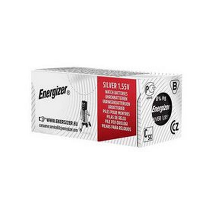 Pila de Óxido de Plata Sr57 | 1.55 V Dc | 51 Mah | 1 Pack | Reloj | Plata