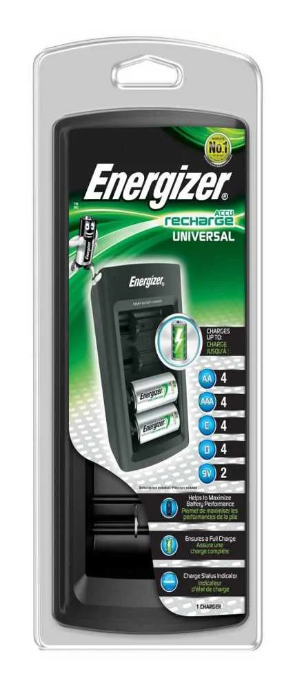 Cargador de Pilas Nimh AA / AAA  1.2 / 9 V Dc  Ca.