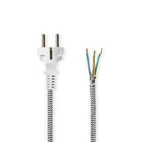 Cable Alimentación  Conector Alimentación Macho  .