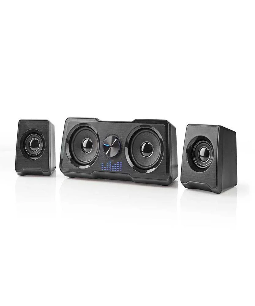 Nedis Gaming Speaker Altifalante 2-Way Preto com .