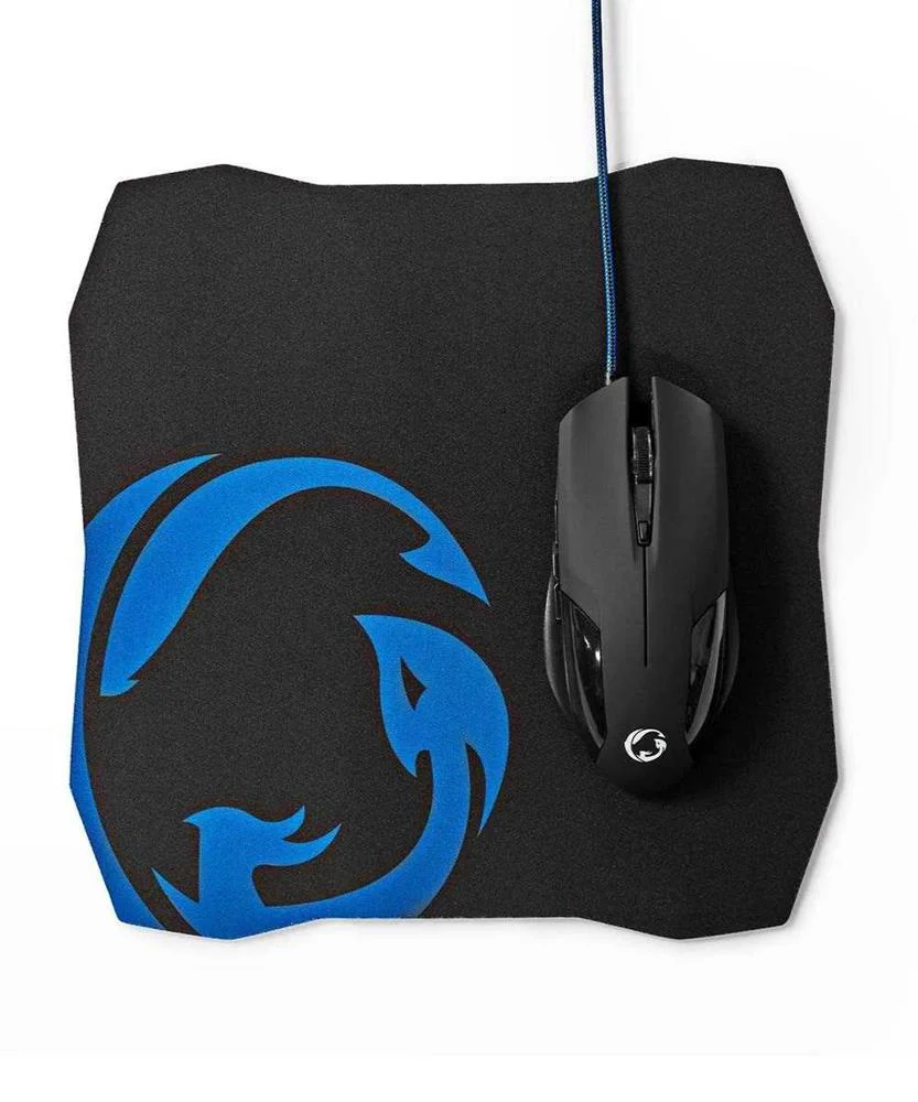 Conjunto de Rato e Tapete de Rato para Jogos  1200/2400/4800/7200 Dpi  Número de Botões  6  1,5m