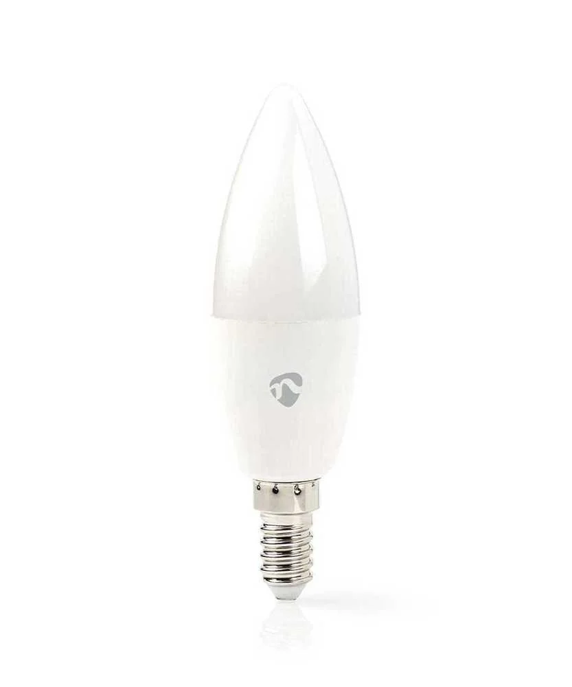 Lâmpada Inteligente Nedis Smartlife Wi-Fi | E14 | 470lm | 4.9w | Warm To Cool White | 2700 - 6500k