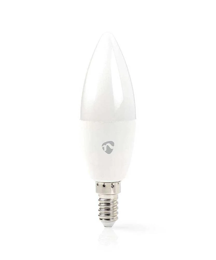 Lâmpada Inteligente Nedis Smartlife Wi-Fi | E14 | 470lm | 4.9w | Warm To Cool White | 2700 - 6500k