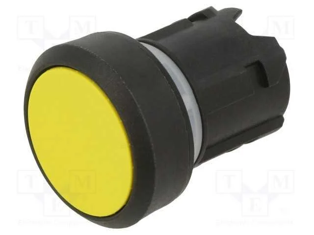 Interruptor: de Pressão, 22mm, Pos.Estáv: 1, Amarelo, Plano, Pos: 2