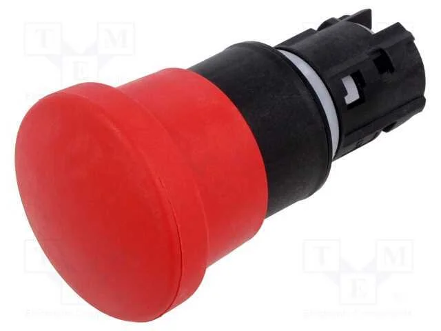 Interruptor: de Segurança, 22mm, Pos.Estáv: 2, Vermelho, Pos: 2