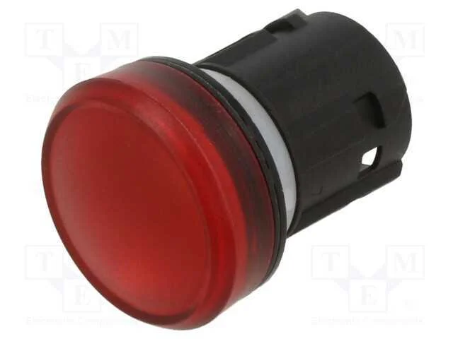 Componente de Iluminação, 22mm, Vermelho