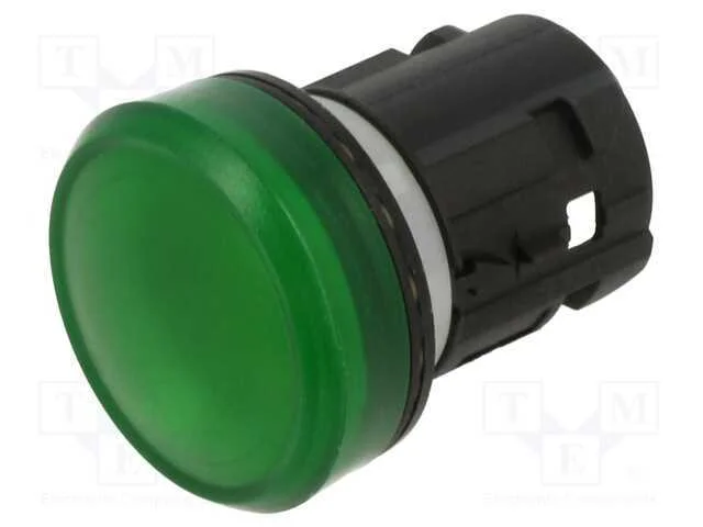 Componente de Iluminação, 22mm, Verde