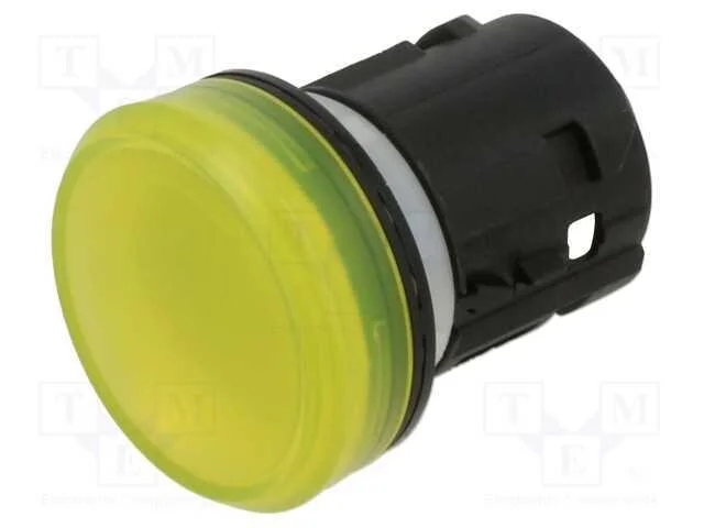 Componente de Iluminação, 22mm, Amarelo
