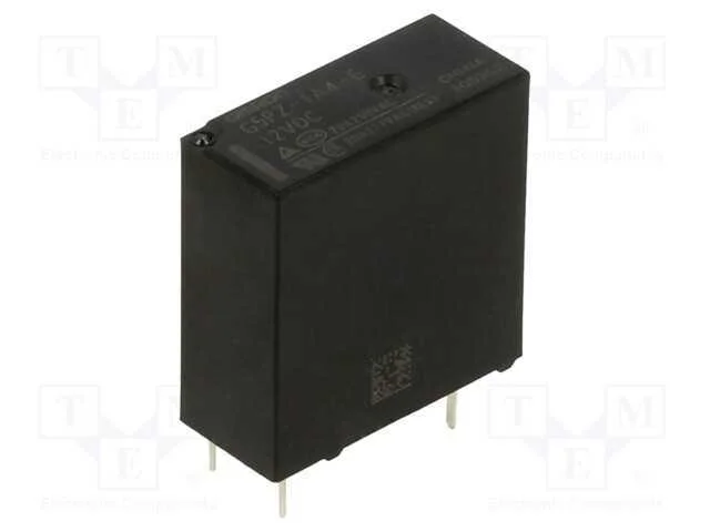 Relé: Eletromagnético, Spst-No, Ubobina : 12vdc, 20a/250vac, Pcb