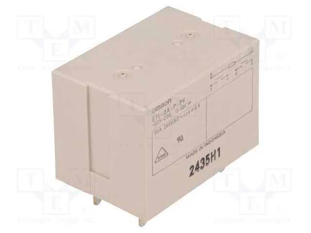 Relé: Eletromagnético, Dpst-No, Ubobina : 12vdc, Série: G7l-Pv, Pcb