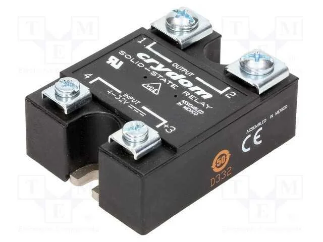 Relé: Semicondutores, Ucoma: 4÷32vdc, 50a, 48÷660vac, -40÷80c