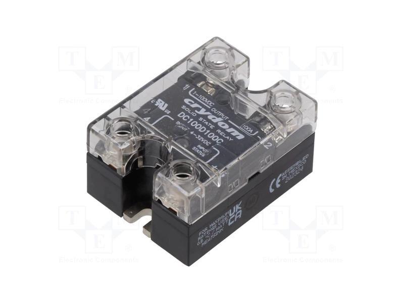 Relé: Semicondutores, Ucoma: 4÷32vdc, 100a, 1÷100vdc, Série: Dc100