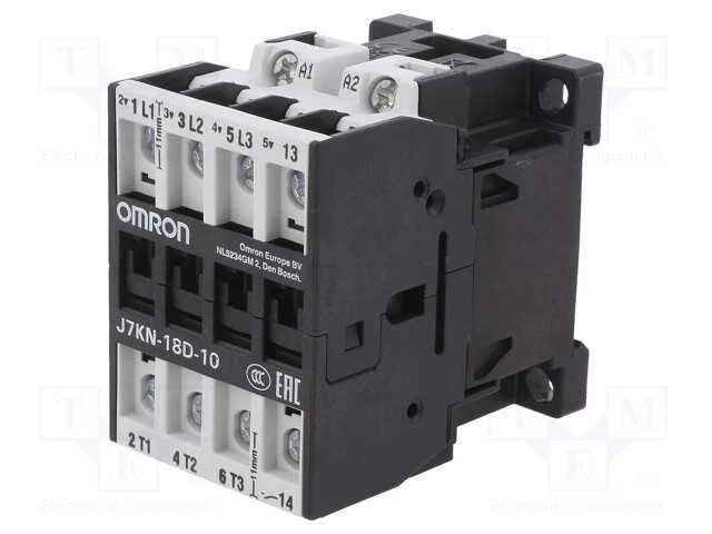 Contator: 3 Polos, Contatos Auxiliares: No, 230vac, 18a, J7kn, 690v